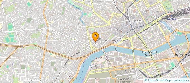 localisation de l'entreprise THEMIS à NANTES