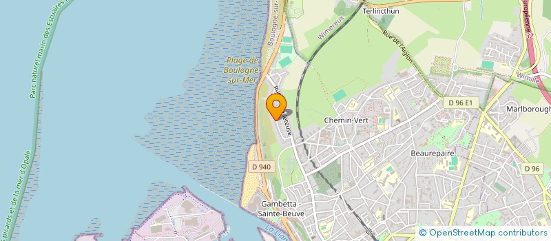 localisation de l'entreprise THEMIS  BOULOGNE-SUR-MER