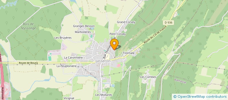 localisation de l'entreprise THEMIS  JASSERON