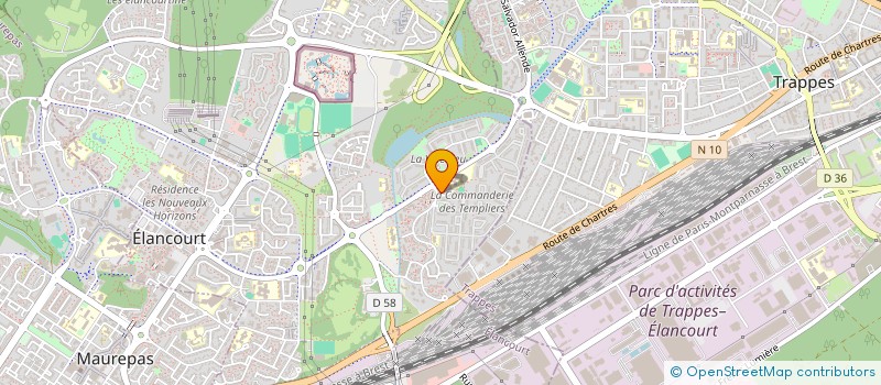 localisation de l'entreprise THEMIS AVOCATS AARPI  ELANCOURT