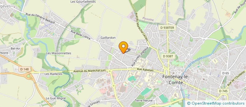 localisation de l'entreprise THEMIS CONSEIL ET CERTIFICATION à FONTENAY-LE-COMTE
