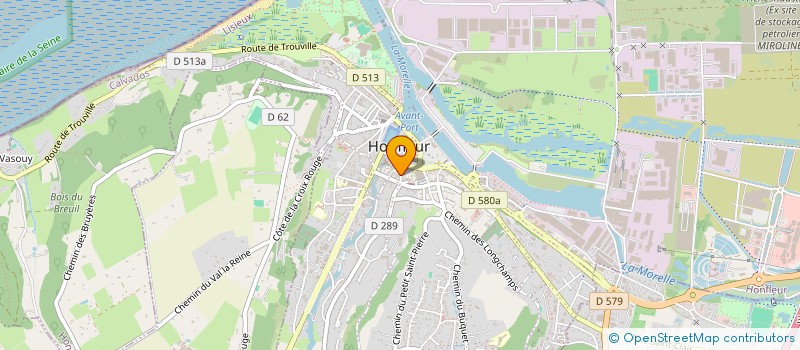 localisation de l'entreprise THEMIS CONSEIL IMMOBILIER  HONFLEUR