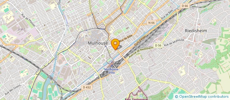 localisation de l'entreprise THEMIS DEVELOPPEMENT  MULHOUSE