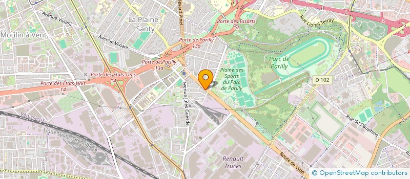 localisation de l'entreprise THEMIS GESTION à VENISSIEUX