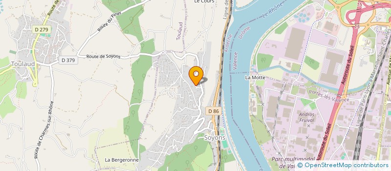 localisation de l'entreprise THEMIS IMMOBILIER  SOYONS