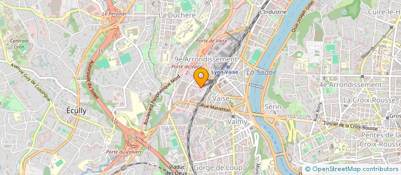 localisation de l'entreprise THEMIS INVEST  LYON