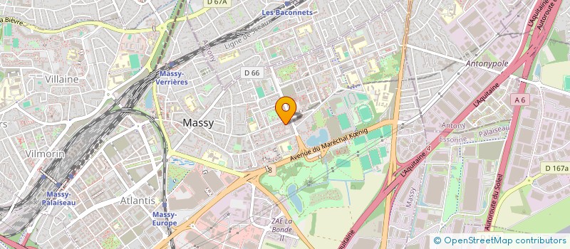 localisation de l'entreprise THEMIS MANAGEMENT GESTION & CONSEILS à MASSY