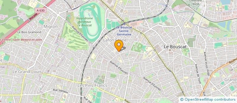 localisation de l'entreprise THEMIS MC CONSEIL  LE BOUSCAT