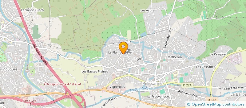 localisation de l'entreprise THEMIS-NLF  PELISSANNE