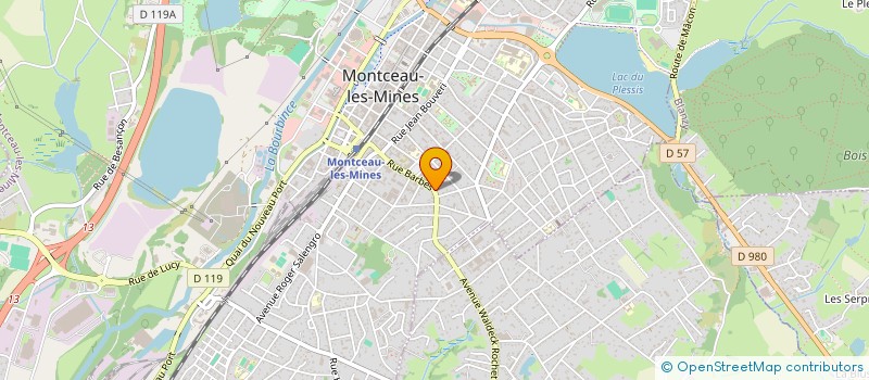 localisation de l'entreprise THEMIS PATRIMOINE  MONTCEAU-LES-MINES