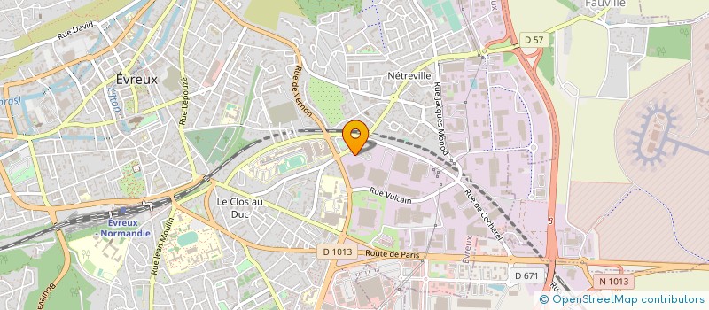 localisation de l'entreprise THEMIS PRIVATE SECURITY  EVREUX