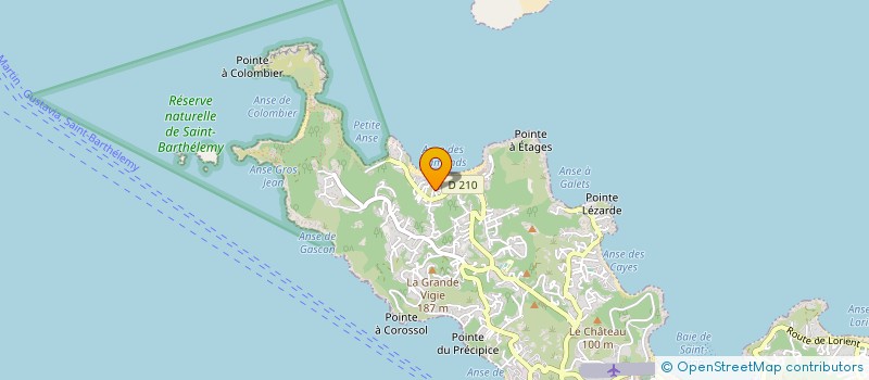 localisation de l'entreprise THEMIS SAINT BARTH à SAINT BARTHELEMY