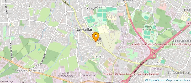 localisation de l'entreprise THEMISCYRA  LE HAILLAN