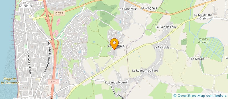 localisation de l'entreprise THEMISS à SAINT-BREVIN-LES-PINS