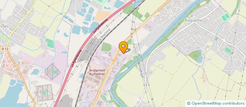 localisation de l'entreprise THEMMA  ROQUES