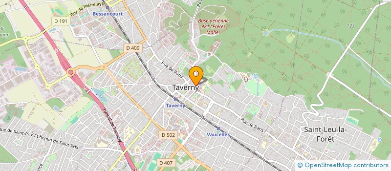 localisation de l'entreprise THEMMA FONCIER  TAVERNY