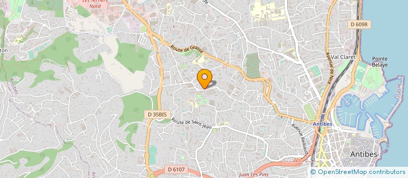 localisation de l'entreprise THEMMA SERVICES à ANTIBES