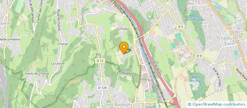 localisation de l'entreprise THEMY ESTATE  LA RAVOIRE