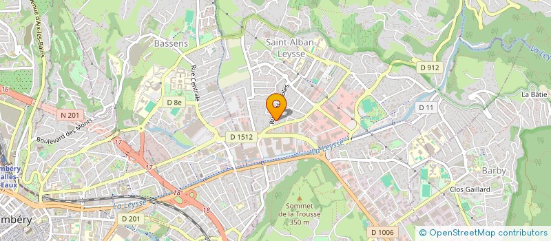 localisation de l'entreprise THENAIS  SAINT-ALBAN-LEYSSE