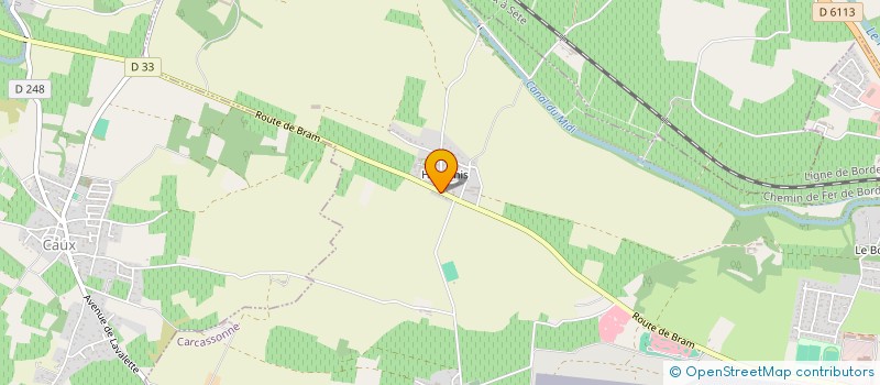 localisation de l'entreprise THENE PASTEUR  CARCASSONNE