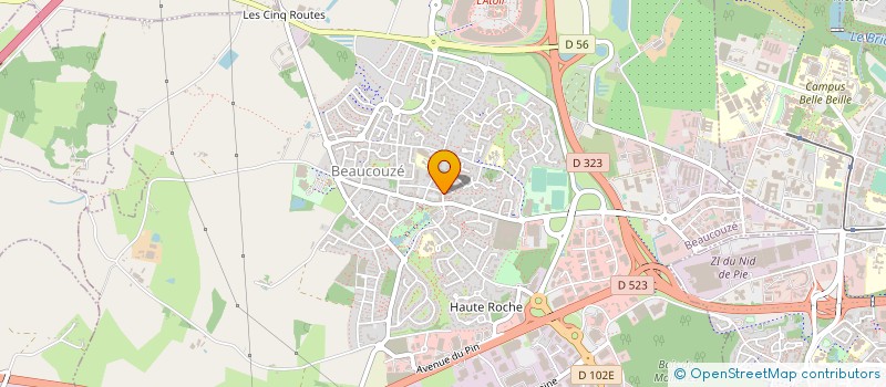 localisation de l'entreprise THENIER LA PICOTERIE  BEAUCOUZE