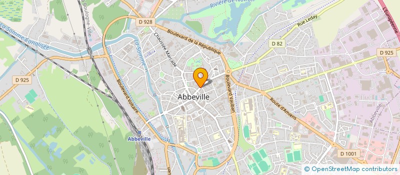 localisation de l'entreprise THEO 2 à ABBEVILLE