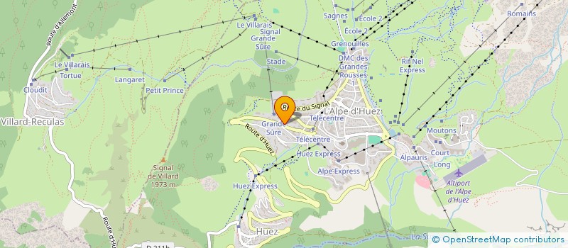 localisation de l'entreprise THEO  HUEZ