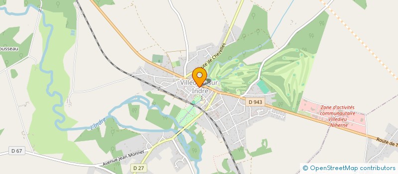 localisation de l'entreprise THEO BAD à VILLEDIEU-SUR-INDRE