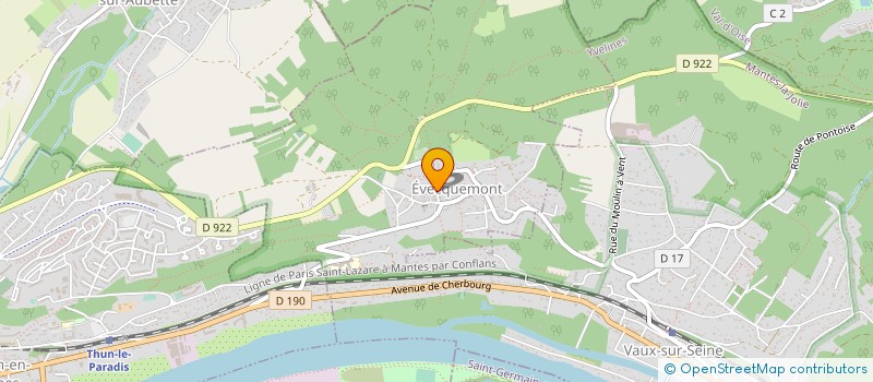 localisation de l'entreprise THEO BROMA à EVECQUEMONT