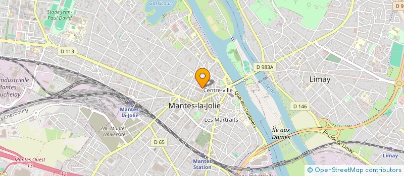 localisation de l'entreprise THEO IMMO  MANTES-LA-JOLIE