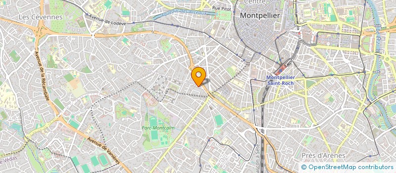 localisation de l'entreprise THEO LE TCHURUU à MONTPELLIER