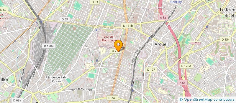 localisation de l'entreprise THEO MANDARD SARL à BAGNEUX