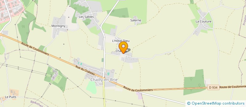 localisation de l'entreprise THEO RENAN IMMOBILIER  CHAILLY-EN-BRIE