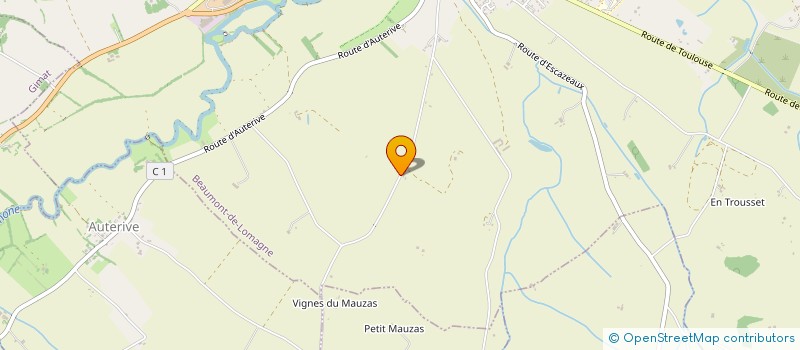 localisation de l'entreprise THEO SOLAIRE  BEAUMONT-DE-LOMAGNE