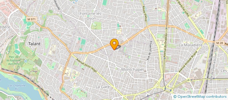 localisation de l'entreprise THEO, SWHI ET ASSOCIES à DIJON