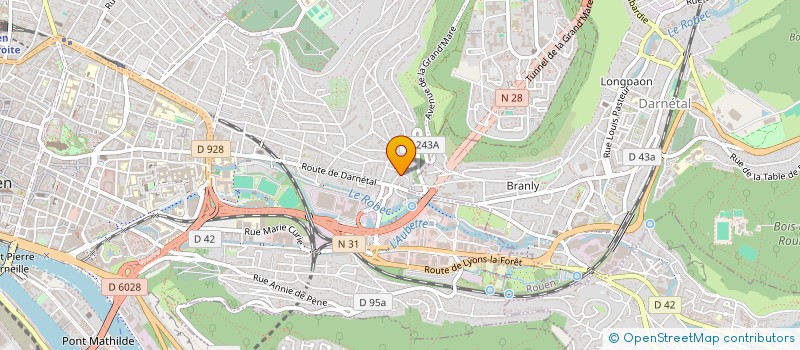 localisation de l'entreprise THEO THIERRY SANITAIRE à ROUEN