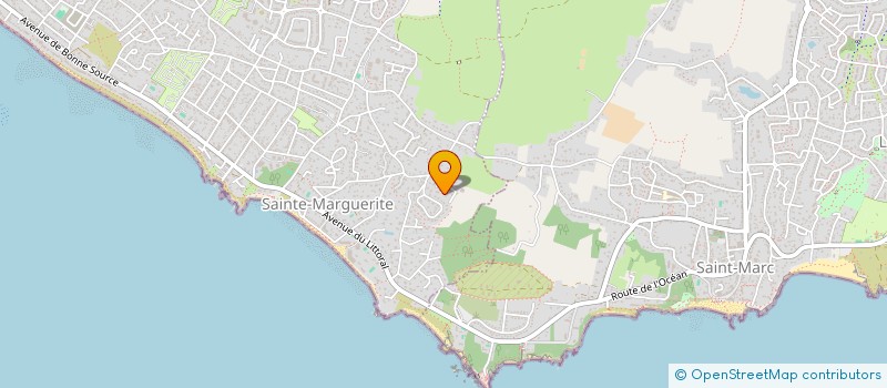 localisation de l'entreprise THEOANNA à PORNICHET