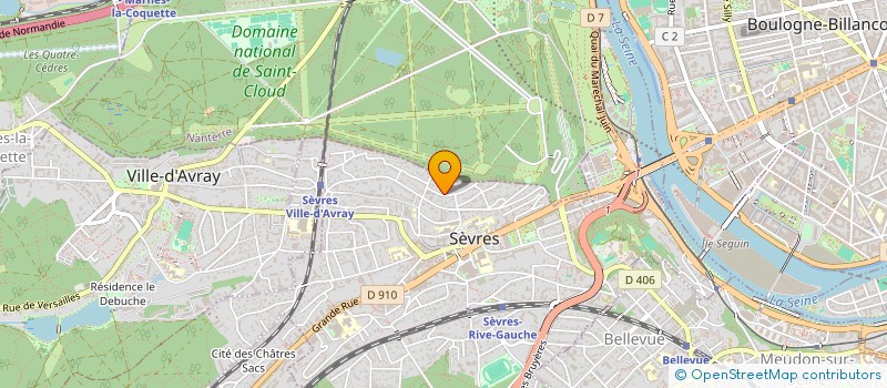 localisation de l'entreprise THEOBAPT  SEVRES