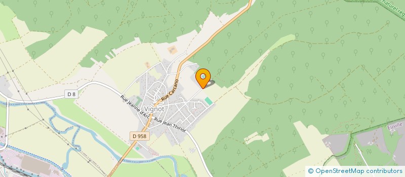 localisation de l'entreprise THEOBILL  VIGNOT