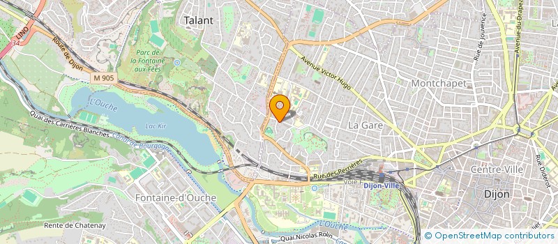 localisation de l'entreprise THEOCLEX à DIJON