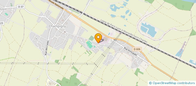 localisation de l'entreprise THEOCONTROLE  CHAMPIGNY