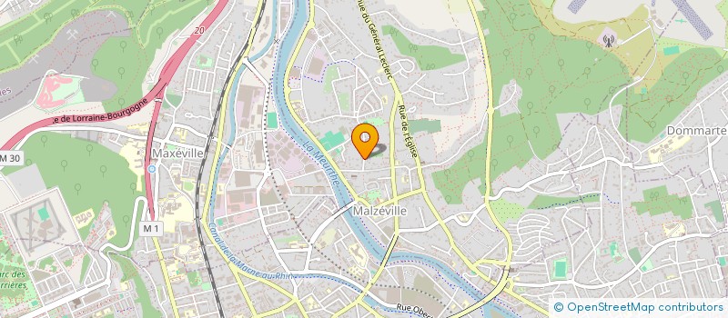 localisation de l'entreprise THEODOM  MALZEVILLE