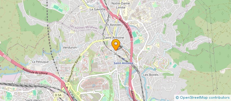 localisation de l'entreprise THEODOR à MARSEILLE