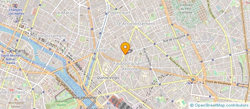 localisation de l'entreprise THEODORE - INV.  PARIS