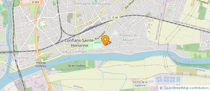 localisation de l'entreprise THEODOSE CONSULTING AND ADVISORY  CONFLANS-SAINTE-HONORINE