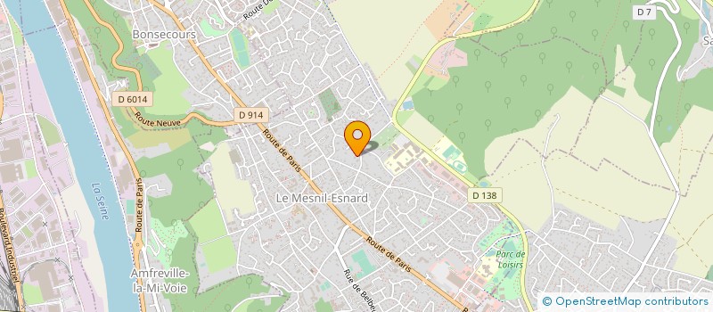 localisation de l'entreprise THEOLEO  LE MESNIL-ESNARD