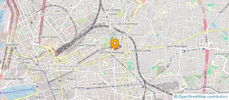 localisation de l'entreprise THEOLEYRE-WATTINE  MARSEILLE