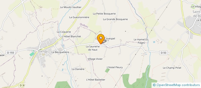 localisation de l'entreprise THEOLIB  SAINT-MARTIN-DE-BONFOSSE