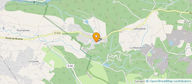 localisation de l'entreprise THEOLINA  BURLATS
