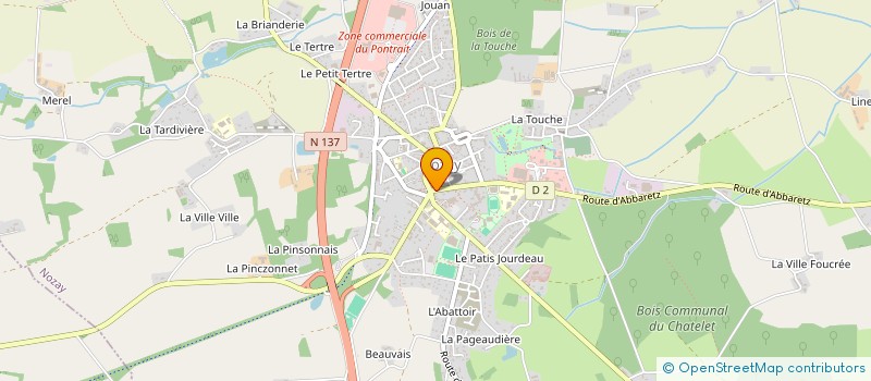 localisation de l'entreprise THEOLISE  NOZAY